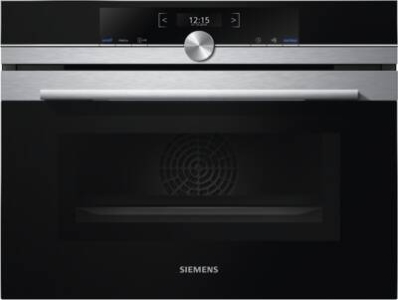 Siemens CM633GBS1 Einbau Kompaktbackofen mit Mikrowelle Edelstahl 45 cm 