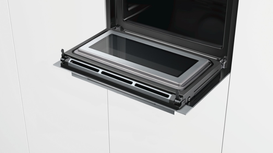 Siemens CM633GBS1 Einbau Kompaktbackofen mit Mikrowelle Edelstahl 45 cm 