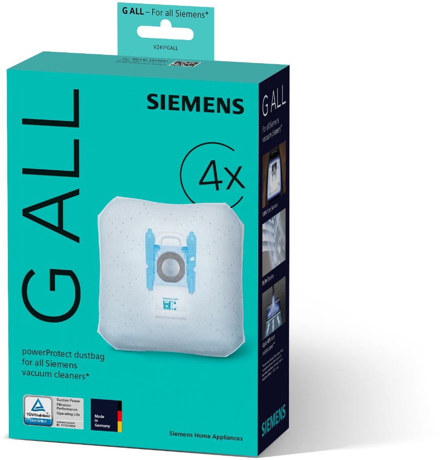 Siemens VZ41FGALL Staubbeutel, powerProtect G ALL 