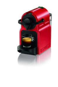 Krups XN1005 Nespresso Kaffeemaschine INISSIA Rot  Kapselmaschine