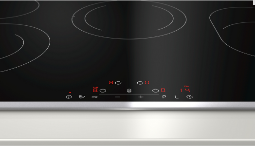 Neff T18BD36N0 Autarkes Elektro-Kochfeld mit TouchControl Bedienung 80 cm Schwarz Mit Rahmen 