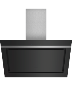Siemens LC87KIM60 Schwarz mit Glasschirm Wand-Esse 80 cm EEK A 
