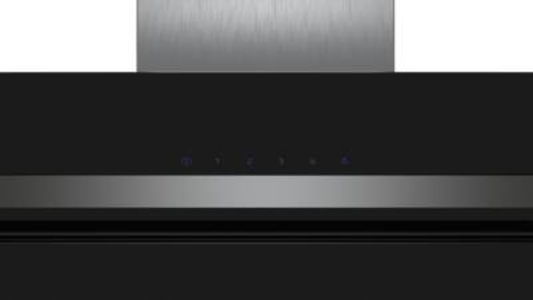 Siemens LC87KIM60 Schwarz mit Glasschirm Wand-Esse 80 cm EEK A 
