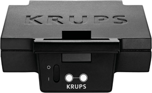 Krups FDK451 Sandwichmaker Schwarz-Matt 