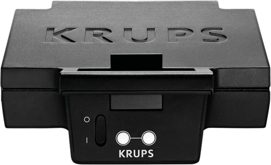Krups FDK451 Sandwichmaker Schwarz-Matt 