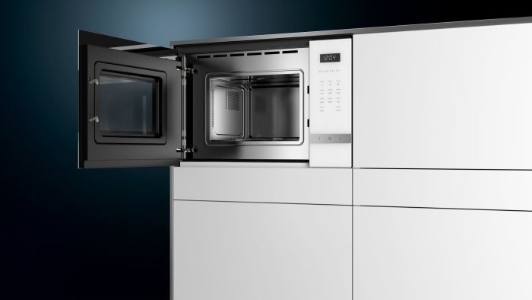 Siemens BF525LMW0 weiß Einbau-Mikrowellengerät 800W, 5 Leistungsstufen
