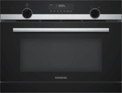 Siemens CO565AGS0 Einbau-Mikrowelle mit Dampfgarfunktion Edelstahl 