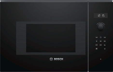 Bosch BFL524MB0 Einbau-Mikrowellengerät Vulkan Schwarz  60 cm 