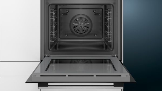 Siemens HE213ABS1 iQ300, Einbau-Herd, 60 x 60cm Edelstahl