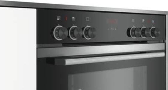 Siemens HE213BBS0 Edelstahl Einbauherd Backwagen