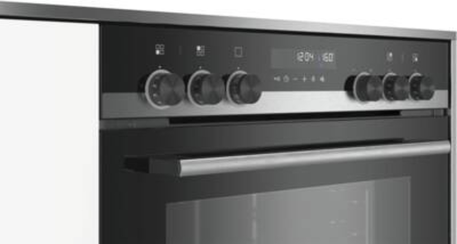 Siemens HE578ABS0 Edelstahl Einbauherd Pyrolyse ohne Ceranplatte 