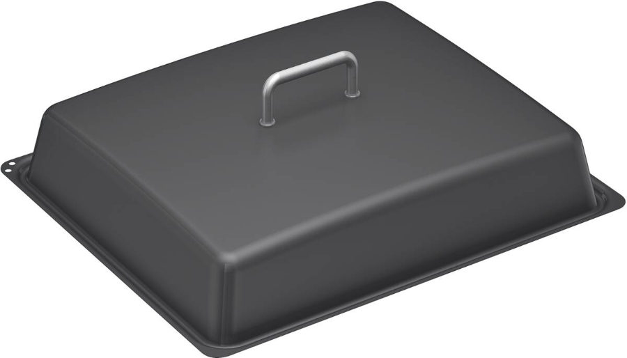Siemens HZ633001 Deckel für Profipfanne 115 x 424 x 357 mm, spülmaschinengeeignet