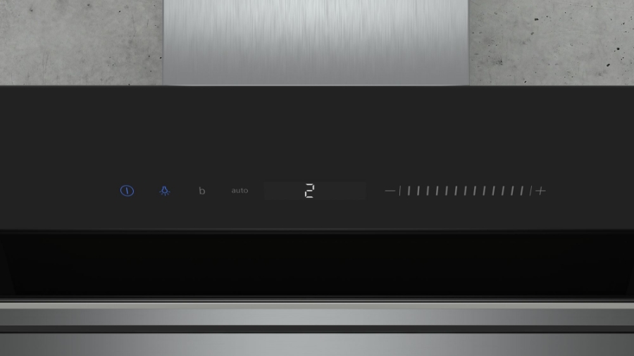 Siemens LC91KWV60 Schwarz Schwarz mit Glasschirm, Home Connect