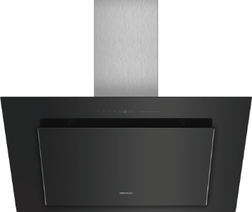 Siemens LC98KLV60 Schwarz mit Glasschirm, Home Connect Wand-Esse, 90 cm  CookConnect