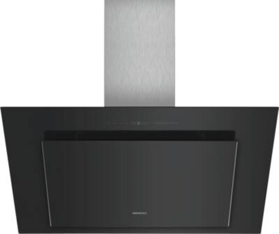 Siemens LC98KLV60 Schwarz mit Glasschirm, Home Connect Wand-Esse, 90 cm  CookConnect