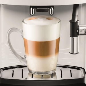 Krups EA8161 Kaffee-Vollautomaten Weiss 3 Temperaturstufen , 3 Mahlstärken