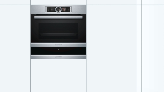 Bosch BIC630NS1 Wärmeschublade  Edelstahl 14 cm Nische 