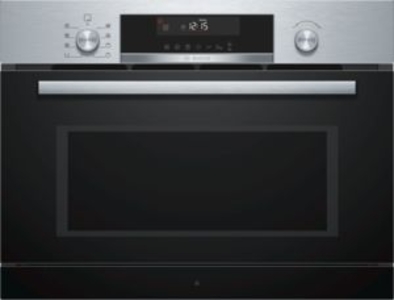 Bosch COA565GS0 Edelstahl Einbau-Mikrowelle mit Dampfgarfunktion