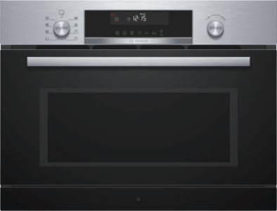 Bosch COA565GS0 Edelstahl Einbau-Mikrowelle mit Dampfgarfunktion