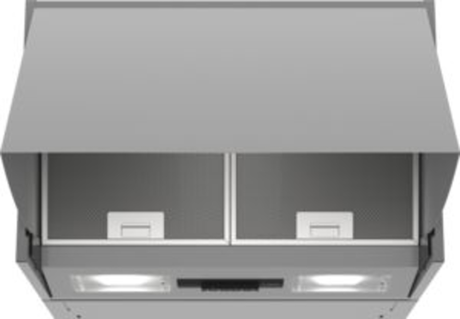 Bosch DEM63AC00 Zwischenbauhaube, 60 cm silber