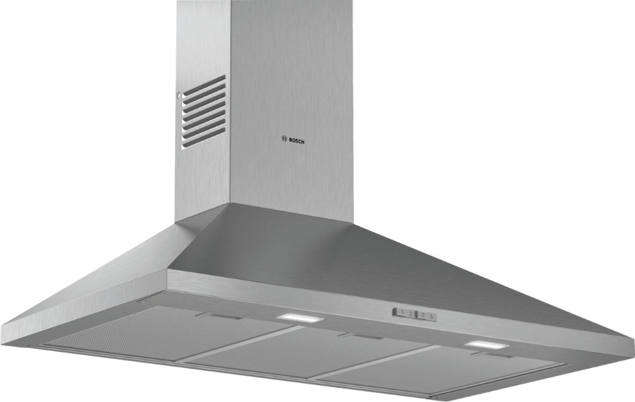 Bosch DWP96BC50 Wand-Dunstabzugshaube 90 cm DesignEdelstahl