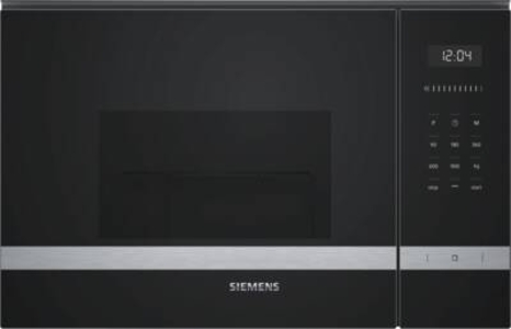 Siemens BE555LMS0 Einbau-Mikrowellengerät mit Grill Edelstahl