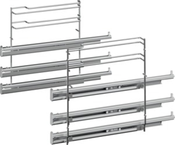Bosch HEZ638370 Teleskop-Vollauszug 3-fach, pyrolysef. 