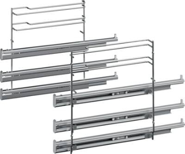 Bosch HEZ638370 Teleskop-Vollauszug 3-fach, pyrolysef. 