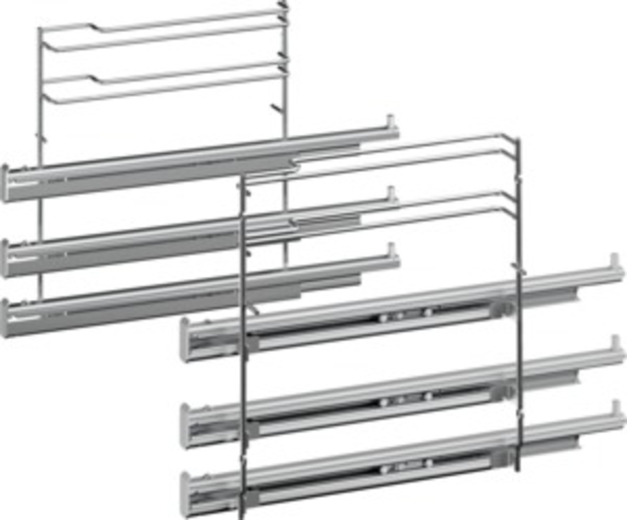 Bosch HEZ638370 Teleskop-Vollauszug 3-fach, pyrolysef. 