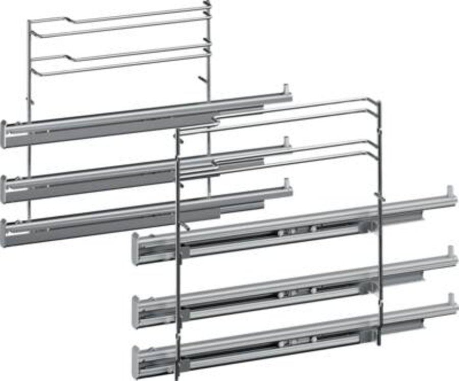 Bosch HEZ638370 Teleskop-Vollauszug 3-fach, pyrolysef. 