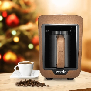 Gorenje ATCM730T Kaffeemaschine für türkischen Kaffee, Braun 