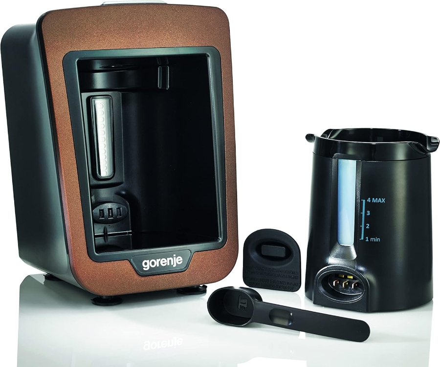 Gorenje ATCM730T Kaffeemaschine für türkischen Kaffee, Braun 