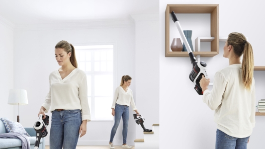 Bosch BKS611MTB Akku-Staubsauger Weiss-Schwarz 