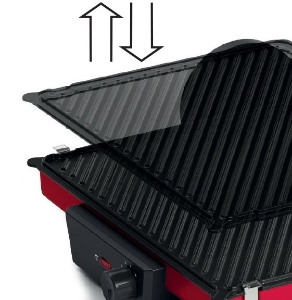 Bosch TCG4104 Kontaktgrill Rot-Schwarz 