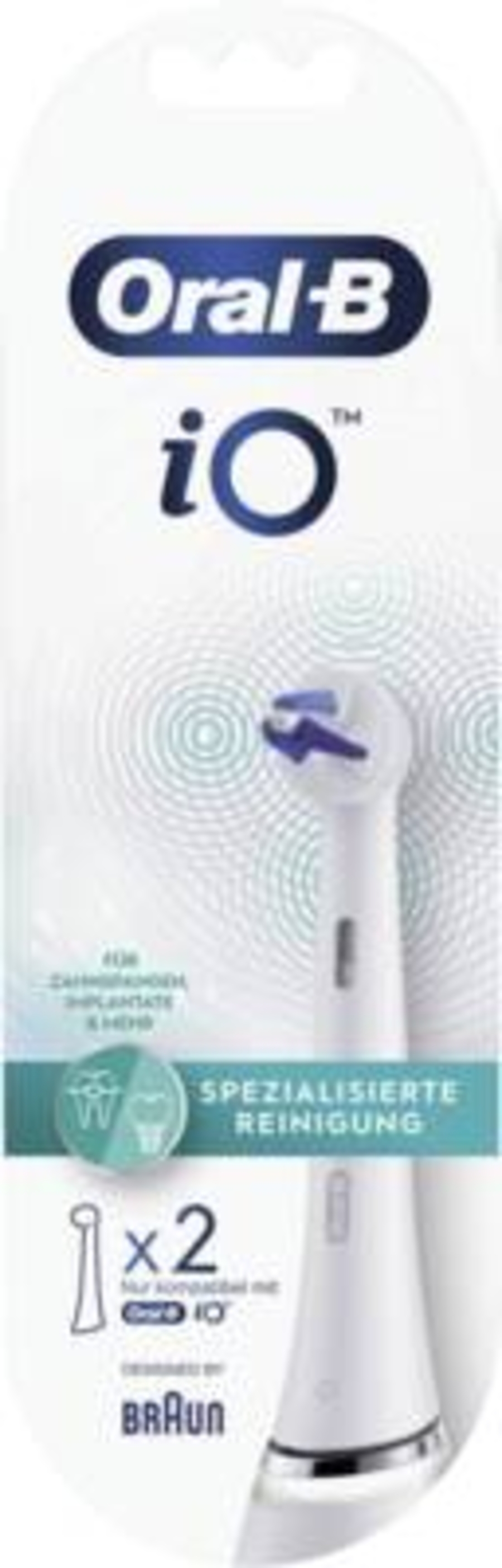 Oral-B iO Spezialisierte Reinigung Aufsteckbürsten 2er 