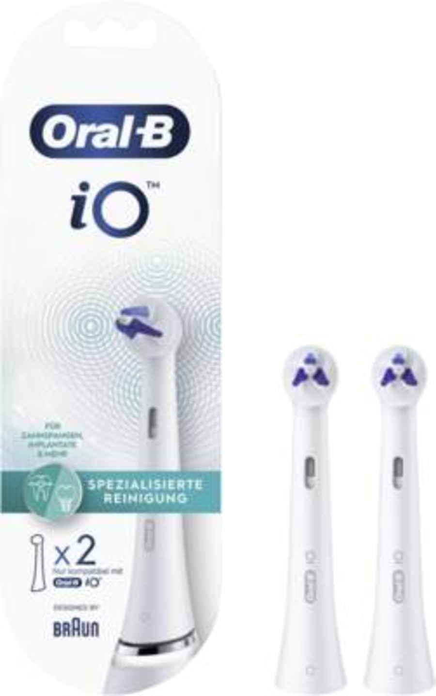 Oral-B iO Spezialisierte Reinigung Aufsteckbürsten 2er 