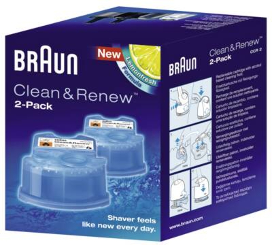 Braun Personal Care CCR 2 Ersatzkartuschen für Elektrorasierer 2er 