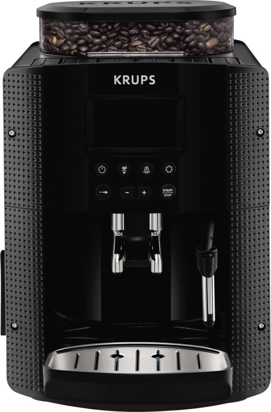 Krups EA8150 Kaffeevollautomat  1450 Watt, 1,8 Liter, 15 bar LC Display, CappuccinoPlus-Düse