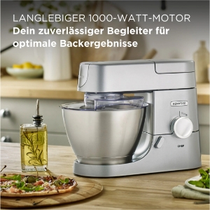 Kenwood Elektro KVC3110S Küchenmaschine Chef   1000 Watt, Silber