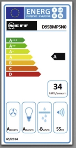 Neff DBMP955N Wandesse 90 cm Edelstahl D95BMP5N0 