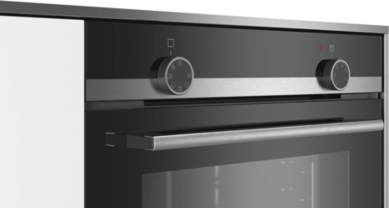 Siemens HB510ABR1 iQ100, Einbau-Backofen, 60 x 60 cm Edelstahl