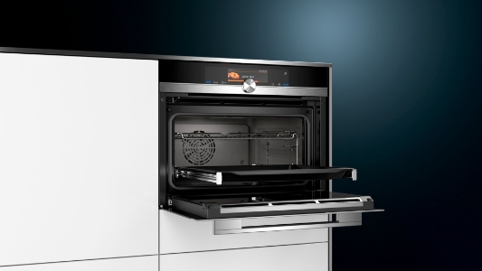 Siemens CS658GRS7 Edelstahl Kompaktdampfbackofen 