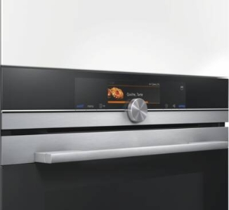 Siemens CS658GRS7 Edelstahl Kompaktdampfbackofen 