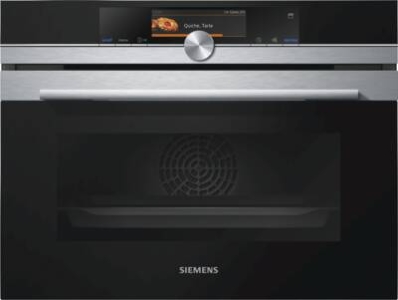 Siemens CS658GRS7 Edelstahl Kompaktdampfbackofen 