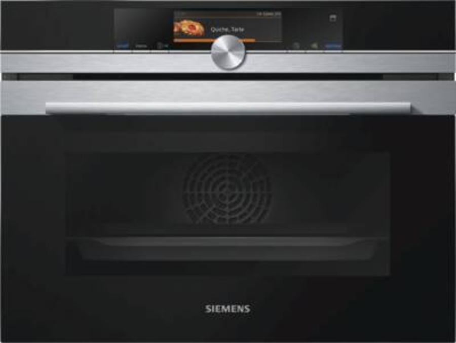 Siemens CS658GRS7 Edelstahl Kompaktdampfbackofen 