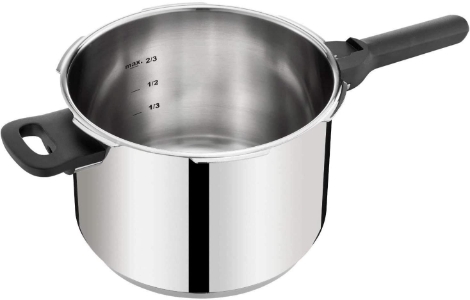 Tefal P2530738 Schnellkochtopf 22cm 6L + Steam Bascet Secure 5 Neo