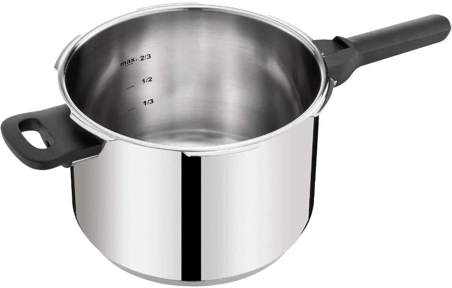 Tefal P2530738 Schnellkochtopf 22cm 6L + Steam Bascet Secure 5 Neo