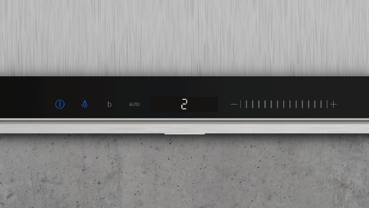 Siemens LF91BUV50 Insel-Esse 90 cm Edelstahl Box-Esse