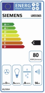 Siemens LB55565 Lüfterbaustein Silbermetallic 