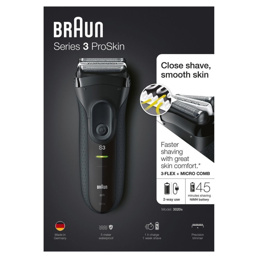 Braun Personal Care Series 3 ProSkin 3020s Elektrorasierer 